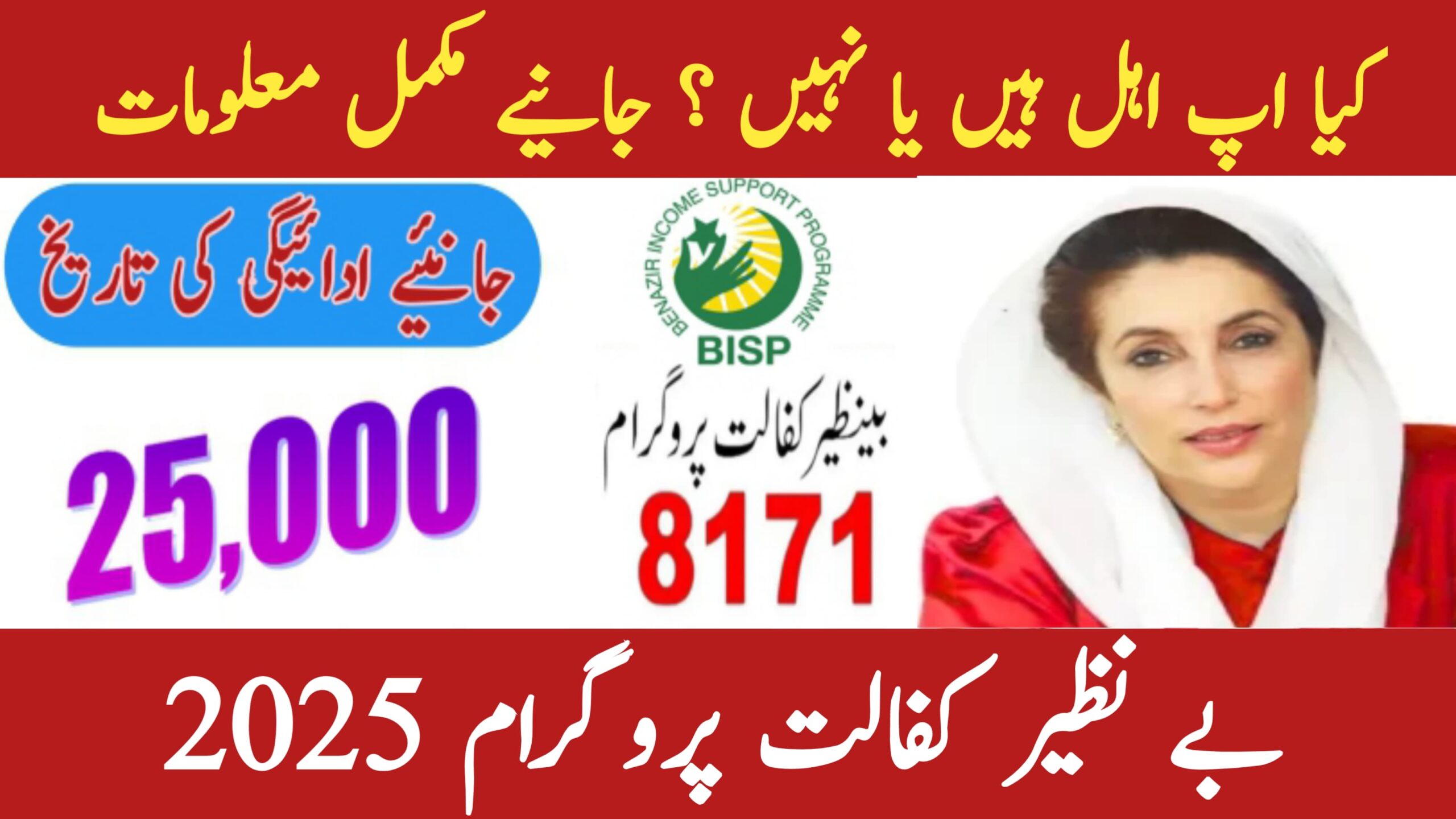 Financial Relief for Deserving Families || How to Qualify for the Benazir Kafalat Program in 2025, 8171webportal.ehsasapnaghar.com