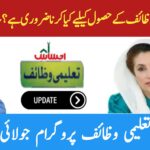 Benazir Taleemi Wazaif July 2025 Latest Update, 8171webportal.ehsasapnaghar.com